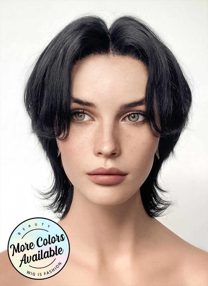 Mens short cut outlet lace front wigs