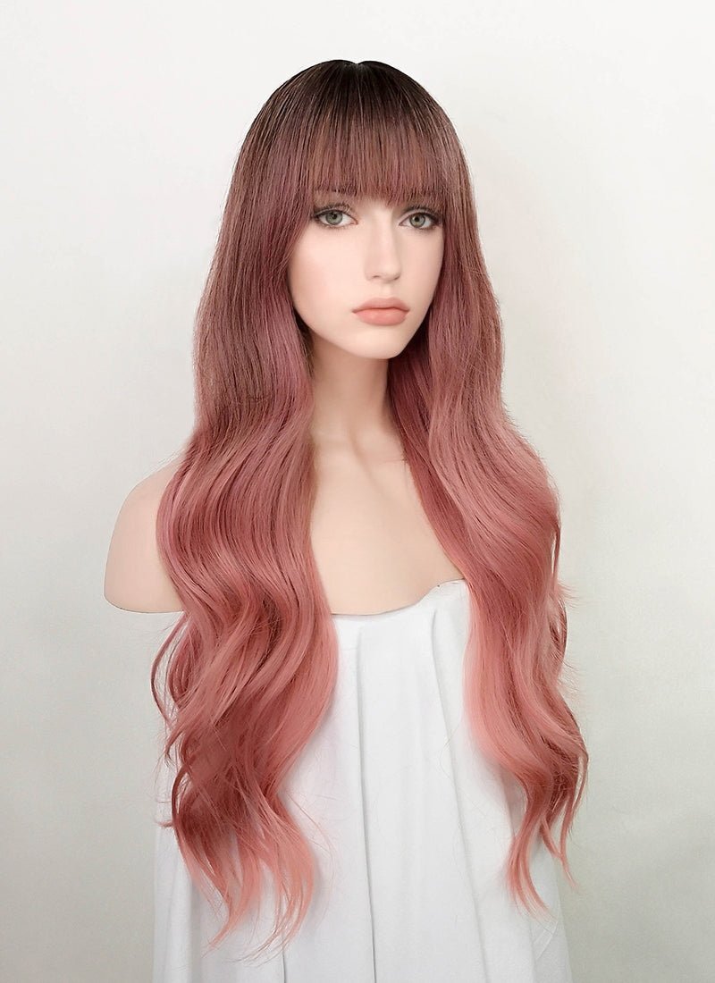 Pink shop wig head