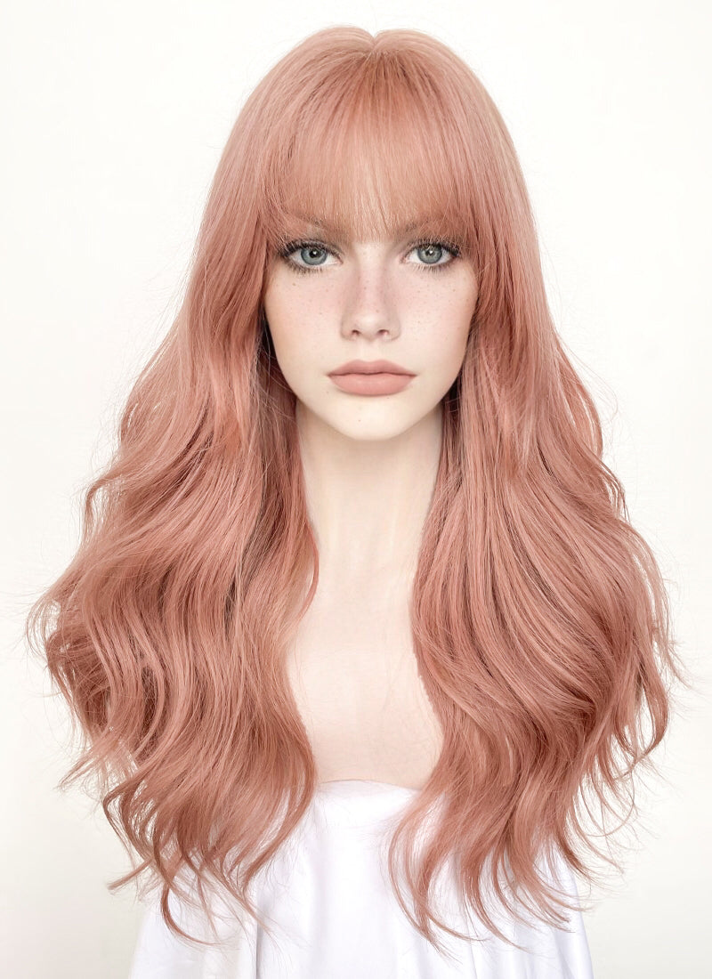 Pink Synthetic Hair Wig WigIsFashion Wig Is Fashion