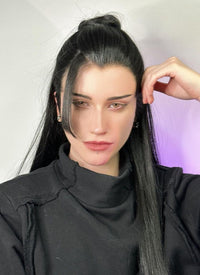 Jujutsu Kaisen Suguru Geto Black Braided Lace Front Synthetic Wig LF2149