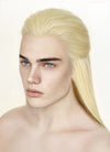 Blonde Straight Lace Front Synthetic Men's Wig LF3270A