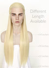 Blonde Straight Lace Front Synthetic Men's Wig LF3270A (Customisable)