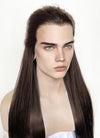 Brunette Straight Lace Front Synthetic Men's Wig LF3270C (Customisable)