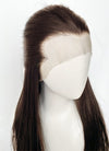 Brunette Straight Lace Front Synthetic Men's Wig LF3270C