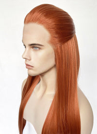 Ginger Straight Lace Front Synthetic Men's Wig LF3270D