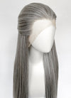 Mixed Grey Straight Lace Front Synthetic Men's Wig LF3270E (Customisable)