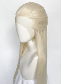 Platinum Blonde Straight Lace Front Synthetic Men's Wig LF3270F (Customisable)