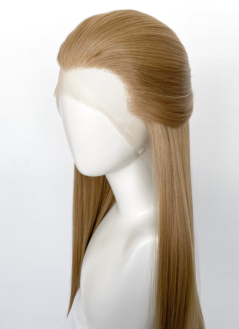 Medium Blonde Straight Lace Front Synthetic Men's Wig LF3270G (Customisable)