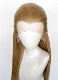 Medium Blonde Straight Lace Front Synthetic Men's Wig LF3270G