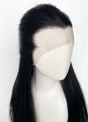 Black Straight Lace Front Synthetic Men's Wig LF3270