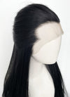 Black Straight Lace Front Synthetic Men's Wig LF3270 (Customisable)