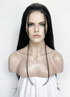 One Piece Nico Robin Jet Black Straight Lace Front Synthetic Wig LF327A