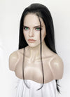 One Piece Nico Robin Jet Black Straight Lace Front Synthetic Wig LF327A