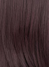 Black Violet Straight Layered Hush Cut Lace Front Synthetic Hair Wig LF3356