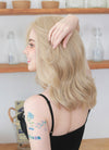 Blonde Wavy Lace Front Synthetic Wig LF6013