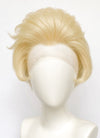 Hazbin Hotel Lucifer Morningstar Blonde Straight Lace Front Synthetic Men's Wig LF6067