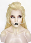 Hazbin Hotel Lilith Light Blonde Yaki Straight Lace Front Synthetic Wig LF6071