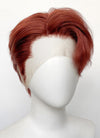 Auburn Straight Lace Front Synthetic Men's Wig LF6087