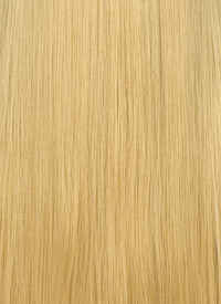 Straight Yaki Blonde Lace Front Synthetic Wig LF701S