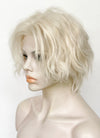 Platinum Blonde Wavy Lace Front Synthetic Men's Wig LF8000 (Customisable)