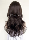 Brunette Wavy Lace Front Synthetic Hair Wig LF8004