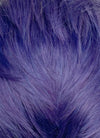 Purple Straight Lace Front Synthetic Men's Wig LF8005