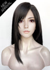 Final Fantasy VII Remake Tifa Lockhart Straight Yaki Natural Black Lace Front Synthetic Wig LF8007