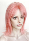 Pink Straight Lace Front Synthetic Hair Wig LF8011