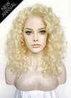 Blonde Curly Lace Front Synthetic Hair Wig LF8020