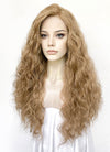 Blonde Curly Lace Front Synthetic Wig LFK5572