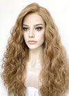 Blonde Curly Lace Front Synthetic Wig LFK5572