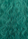 Green Curly Lace Front Synthetic Wig LFK5573