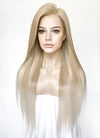 Two Tone Blonde Straight 13" x 6" Lace Top Kanekalon Synthetic Hair Wig LFS038
