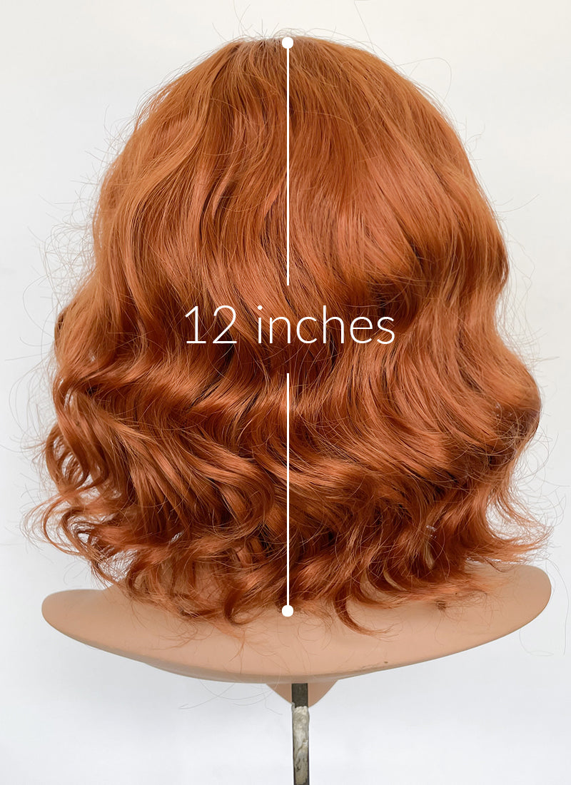 Ginger Wavy  13" x 6" Lace Top Synthetic Wig LFS039