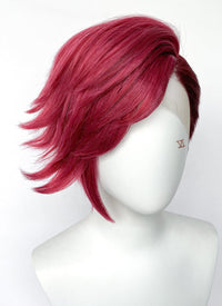 Arcane Vi Two Tone Red Straight Lace Front Synthetic Wig LN6041