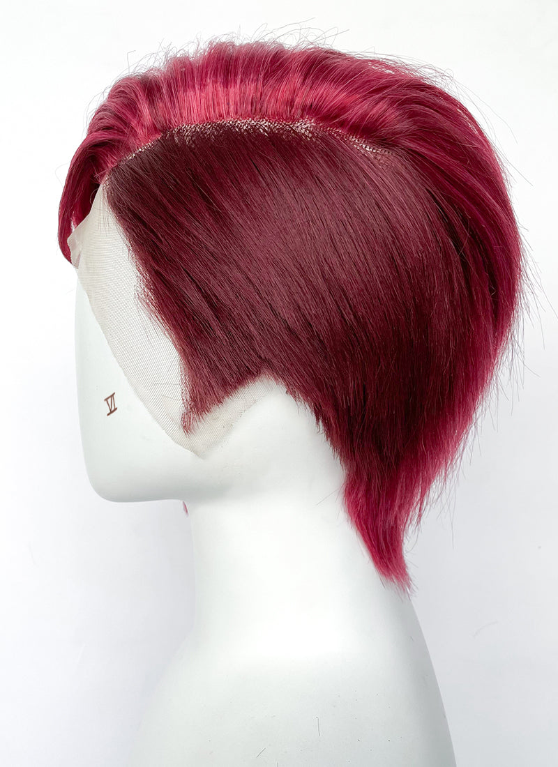 Arcane Vi Two Tone Red Straight Lace Front Synthetic Wig LN6041