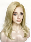 Blonde Straight Lace Front Synthetic Wig LW4041