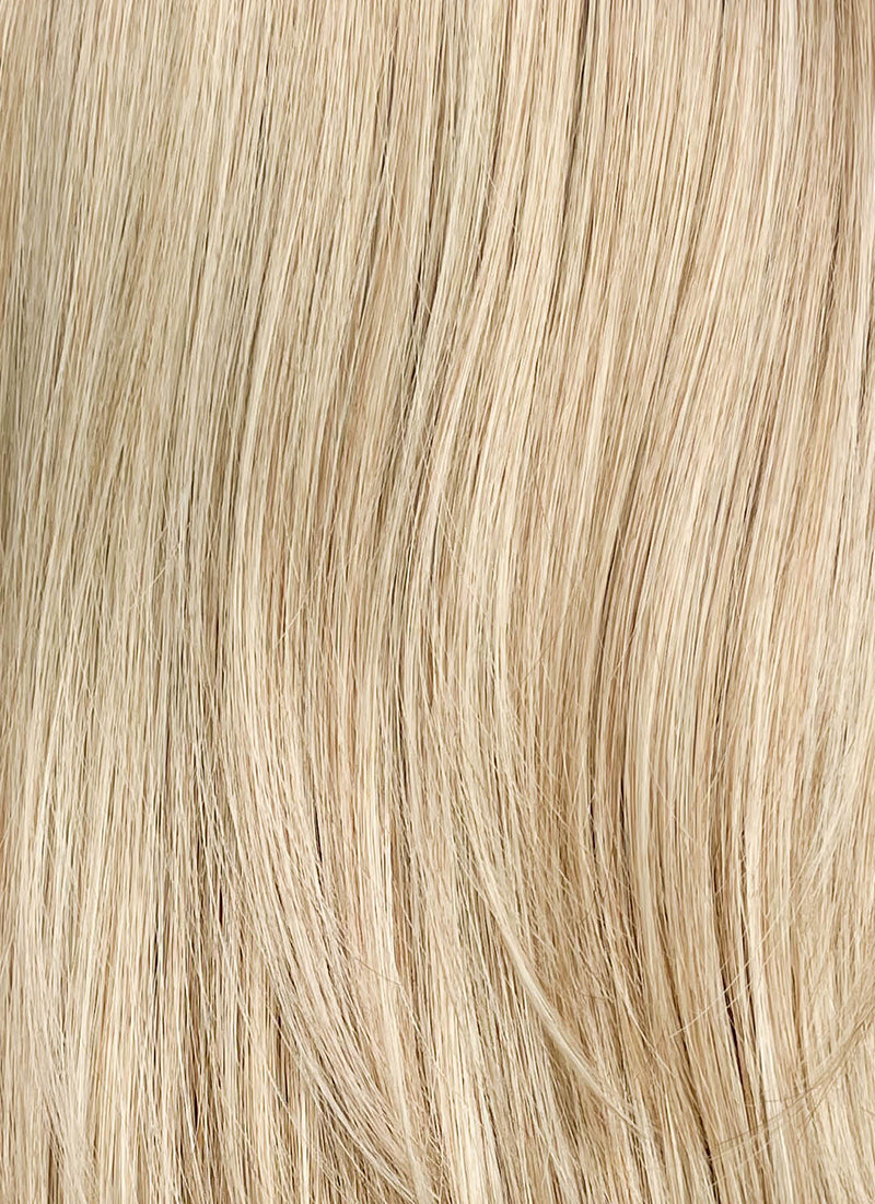 Mixed Blonde Straight Mono Top Lace Wig MN006