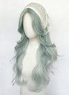 Mint Green Ombre Wavy Synthetic Wig NL083