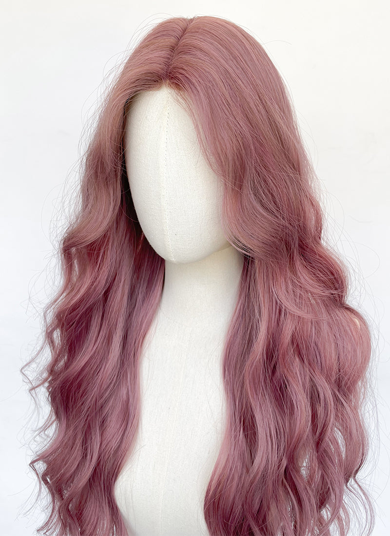 Lilac Wavy Synthetic Wig NL085