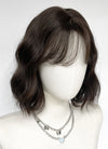 Brunette Wavy Bob  Synthetic Hair Wig NS551