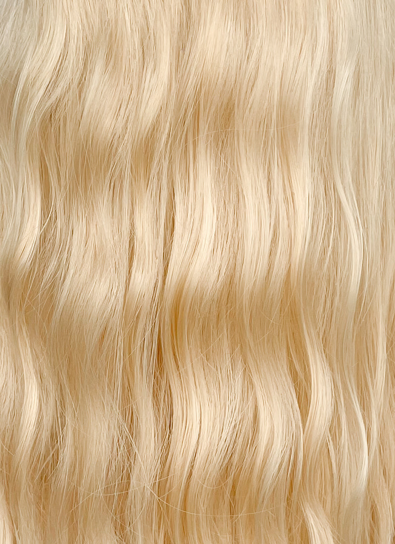 Blonde Wavy Synthetic Hair Wig NS553