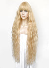 Blonde Wavy Synthetic Hair Wig NS553