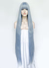 Pastel Blue Straight Synthetic Hair Wig NS558