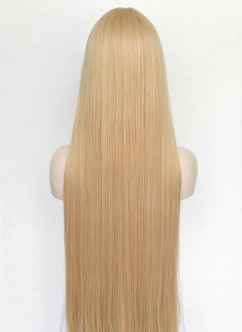 Blonde Straight Synthetic Hair Wig NS560