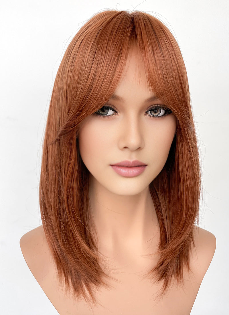 Ginger Straight Synthetic Hair Wig NS576