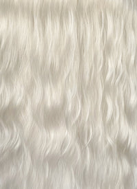 Platinum Blonde Wavy Synthetic Hair Wig NS579