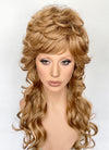 Die With A Smile Lady Gaga Blonde Curly Synthetic Hair Wig VT001