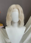 House of the Dragon King Aegon ll Targaryen Platinum Blonde Wavy Lace Front Synthetic Men's Wig LFK5561