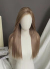 Ash Brown Straight Lace Front Kanekalon Synthetic Hair Wig LF3329